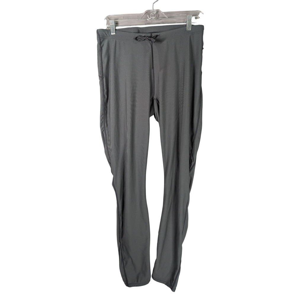 NRS H2Core Lightweight Pants Mens XL Gray Paddling Kayaking Leggings Drawstring
